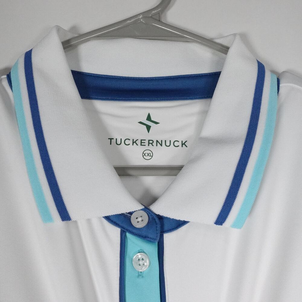 New Tuckernuck Sport Women's White Lisbon Striped Sterling Tennis Dress Size XXL - Picture 10 of 16